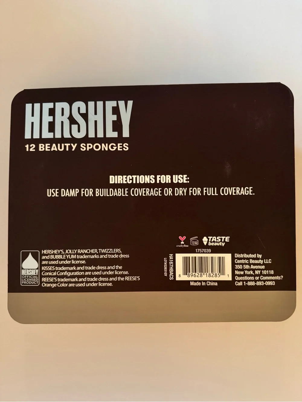 HERSHEY 12 Makeup Beauty Blender Sponges